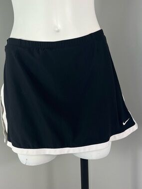 Nike Black Skort with White Trim